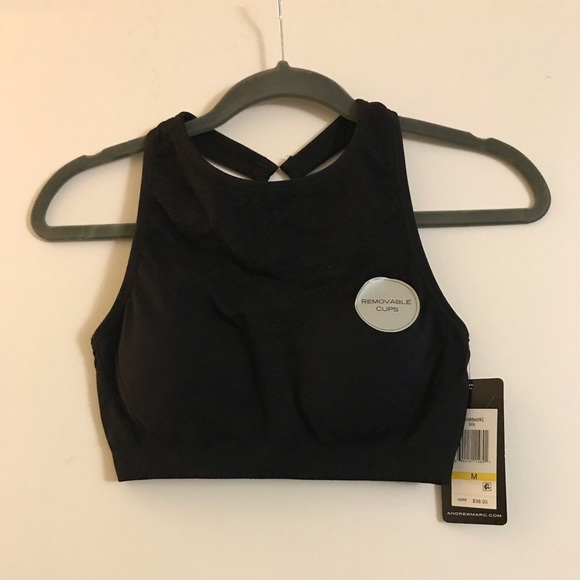 Andrew Marc Other - Black Andrewmarc sports bra